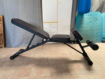 Panca addominali multifunzionale regolabile