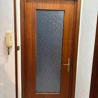 Due Porte vetro, camera letto + bagno