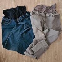 Coppia di jeans premaman Prenatal taglia XS