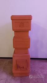 stufa in terracotta 
