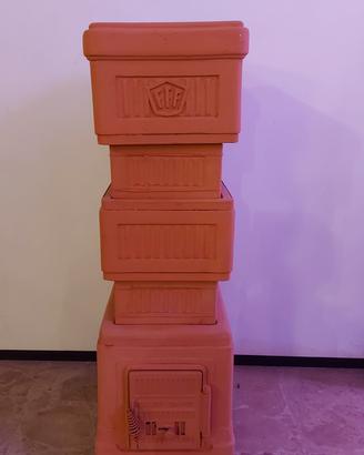 stufa in terracotta 