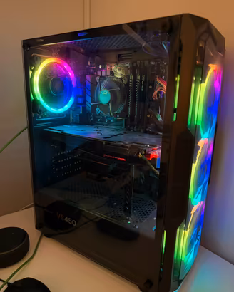 Bundle Computer Gaming + Monitor Curvo Samsung