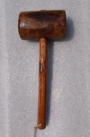 Mazzuolo in legno d'epoca 35 cm