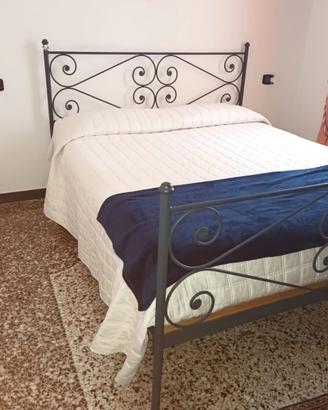 LETTO FERRO BATTUTO