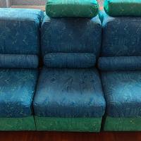 DIVANO 3 SEDUTE COLLEGABILI FISSE