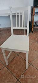 Sedie Ikea stefan 4 pezzi.