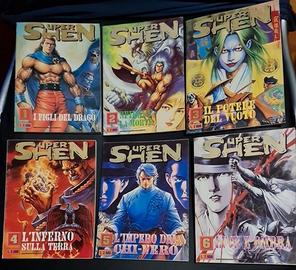 Super Shen manga 1-12 + n.23 – JEMM/Jade anni '90