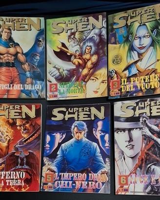 Super Shen manga 1-12 + n.23 – JEMM/Jade anni '90