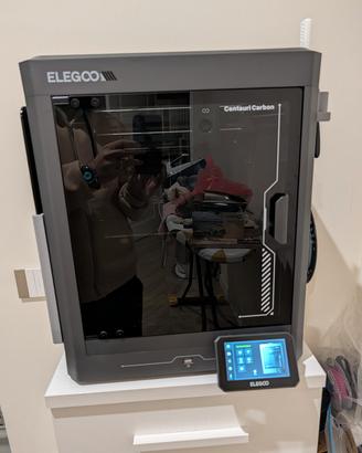 elegoo centauri carbon 750 ore di stampa