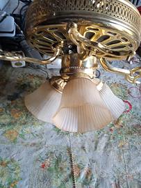 Ventilatore 4 pale con luci