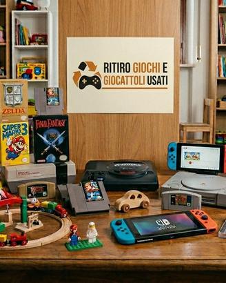 Ritiro giochi e giocattoli