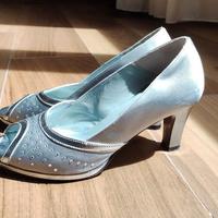 Scarpe color argento da cerimonia n. 37