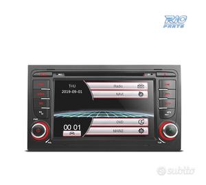 NAVIGATORE RADIO 7" PER AUDI A4 B6 B7 00-07 USB G
