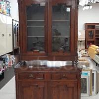 Codice: 5001 ANTICA CREDENZA A 2 CORPI COMPLETAME