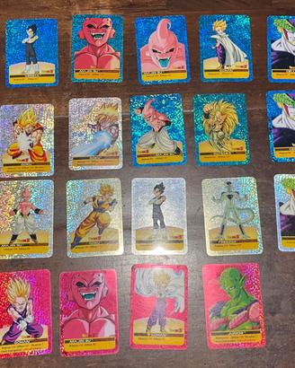 Lamincards DragonBall serie Oro, Argento, Platino