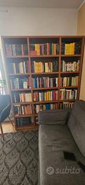 Libreria in ciliegio gegno massiccio