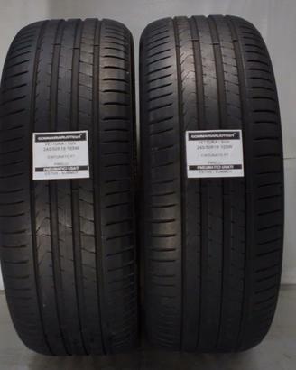 2 PNEUMATICI USATI 245/50R19 105W C. P7 PIRELLI GO