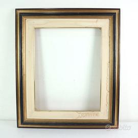CORNICE QUADRO LEGNO 70X60 VINTAGE USATA