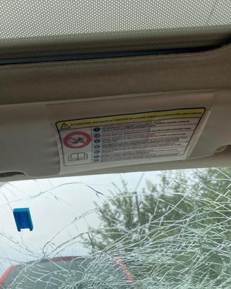 PARASOLE ALETTA LATO PASSEGGERO FIAT 500 Serie ALE
