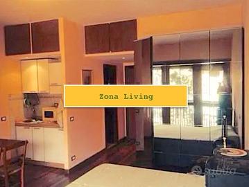 PORTUENSE VILLA BONELLI MONOLoCALE ARREDATO