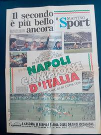 Il Mattino sport. Il secondo è più bello ancora
