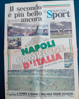 Il Mattino sport. Il secondo è più bello ancora