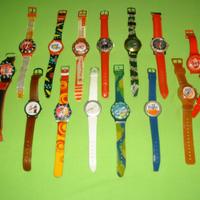 Lotto di 14 Orologi Coca cola, Olympia, Fanta