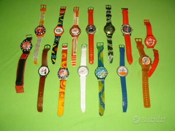Lotto di 14 Orologi Coca cola, Olympia, Fanta