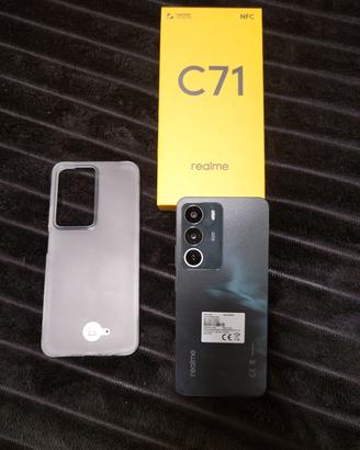 realme C71 4g 8/256 GB black lucido
