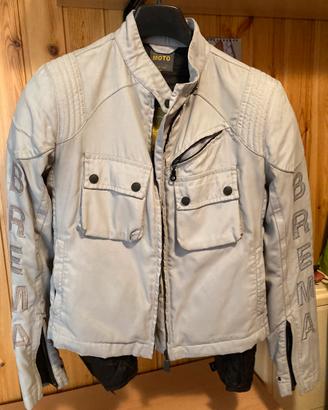 Giubbotto moto donna