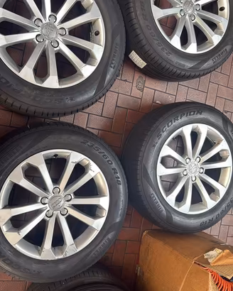 Gomme con cerchi originali audi