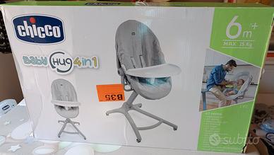 Chicco hug 4 in 1 con accessori 