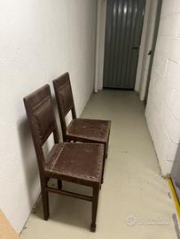 Sedie antiche da restaurare