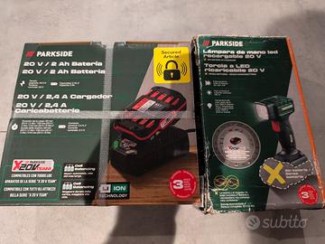 Torcia LED parkside 