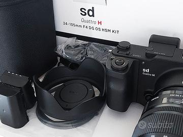 Sigma SD Quattro H kit 24-105mm Art attacco SA