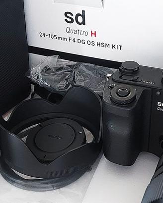 Sigma SD Quattro H kit 24-105mm Art attacco SA
