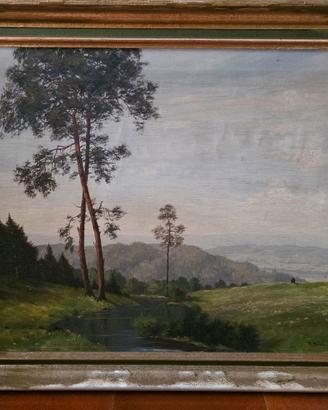 Quadro antico olio Germania anni 40
