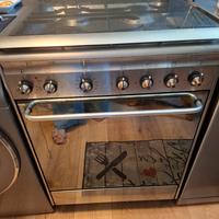 macchina a gas con forno smeg