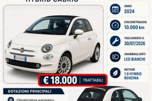 Fiat 500 Cabrio  1.0  Dolcevita Hybrid