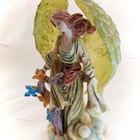 statuette in resina dura stile elfico 9