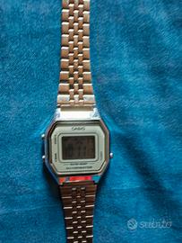 Orologio Casio originale color argento 