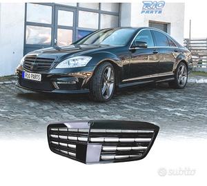 GRIGLIA PER MERCEDES S W221 09-13 LOOK AMG NERO LU