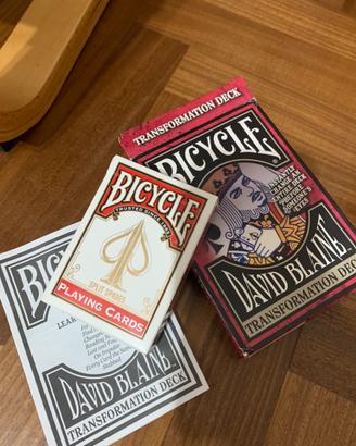 Carte bicycle giochi di magia