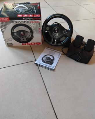 Volante e pedali PS3 PS4 Xbox One PC Switch 