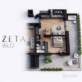 Bilocale con terrazzo - NUOVA COSTRUZIONE