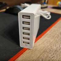 Caricabatterie con 6 porte USB 60W IQ 5V Anker