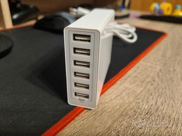 Caricabatterie con 6 porte USB 60W IQ 5V Anker