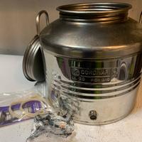 Contenitore olio 30 litri con rubinetto e guarnizi