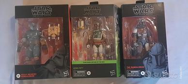 3 action figure starwars serie the mandalorian 