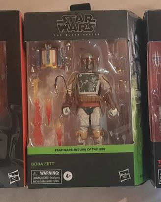 3 action figure starwars serie the mandalorian 